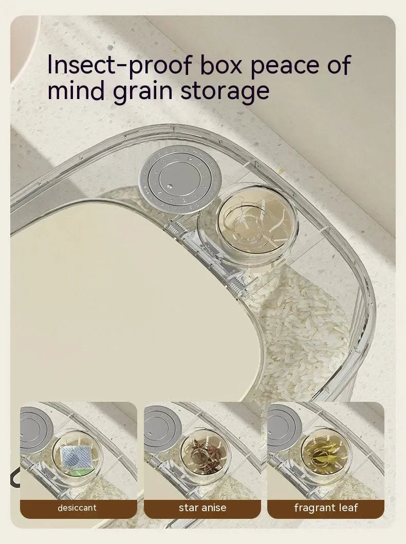 Grade Rice Cat And Dog Food Storage Box - Bellarte Enchanté Grade Rice Cat And Dog Food Storage Box